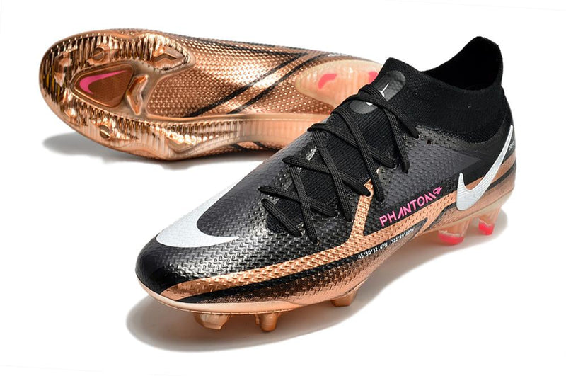 Chuteira Nike Phantom GT2 Elite Campo - Marrom