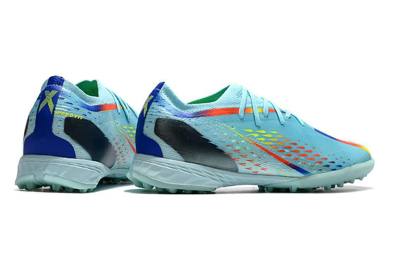 Chuteira adidas X Speed portal Society - Azul