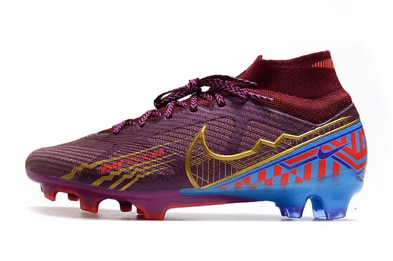Chuteira Nike Air Zoom Mercurial Superfly IX Elite Campo - Vinho